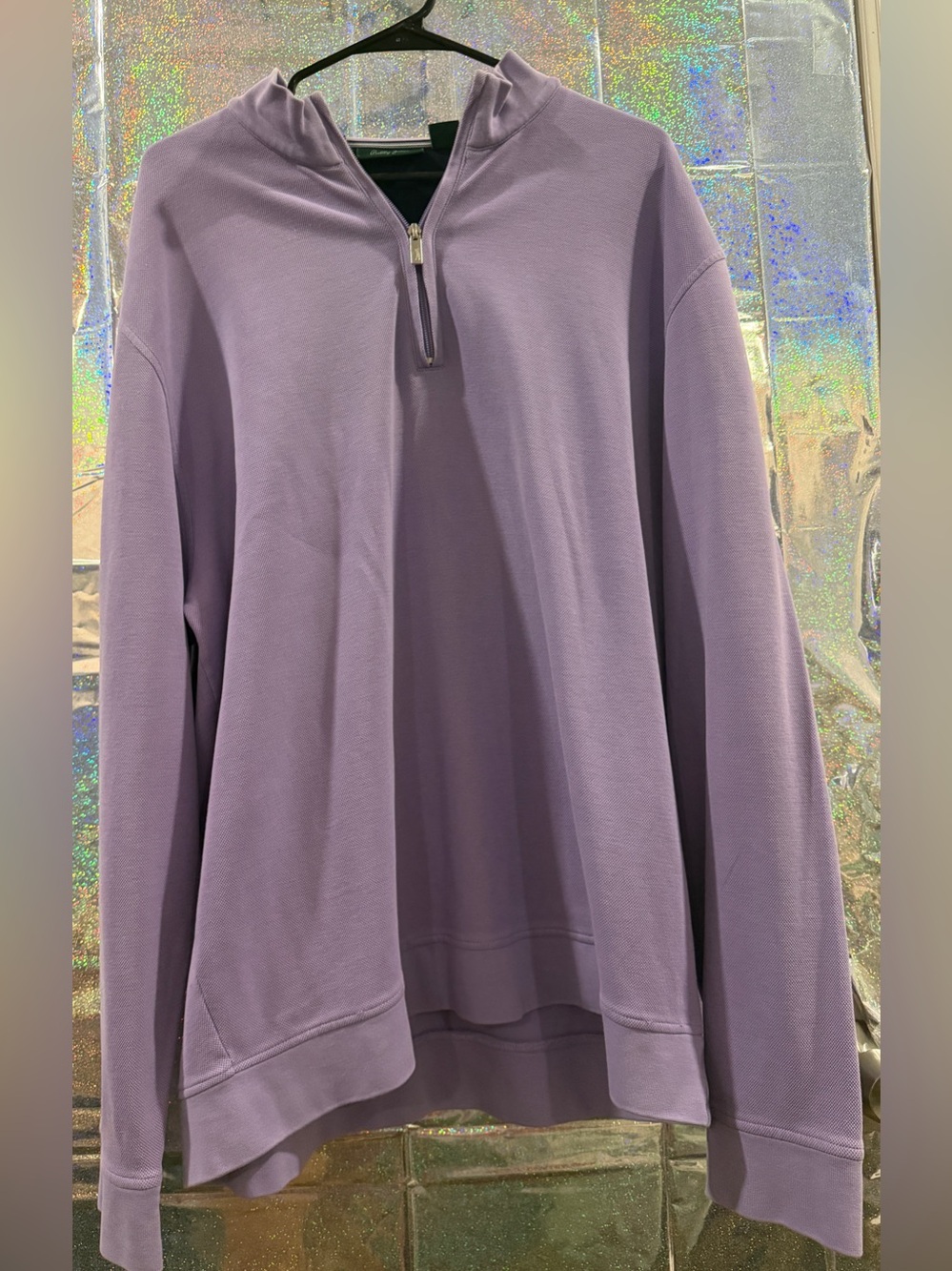 Bobby Jones Lavender Quarter Zip Pullover XXL